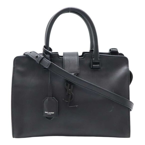 Saint Laurent Paris Baby Cabas Monogram Leather 2way Bag - Picture 1 of 6